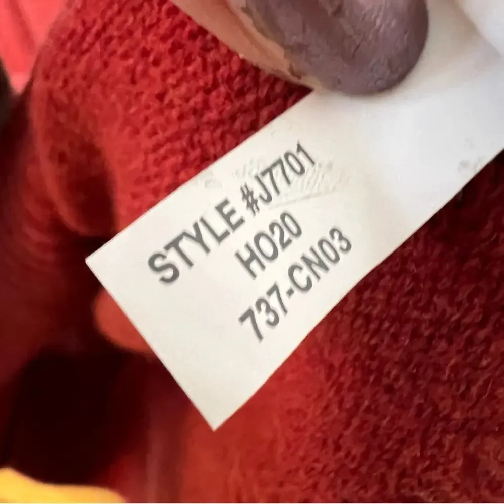 J. Crew Rugged Merino Wool Heather Crewneck Sweater